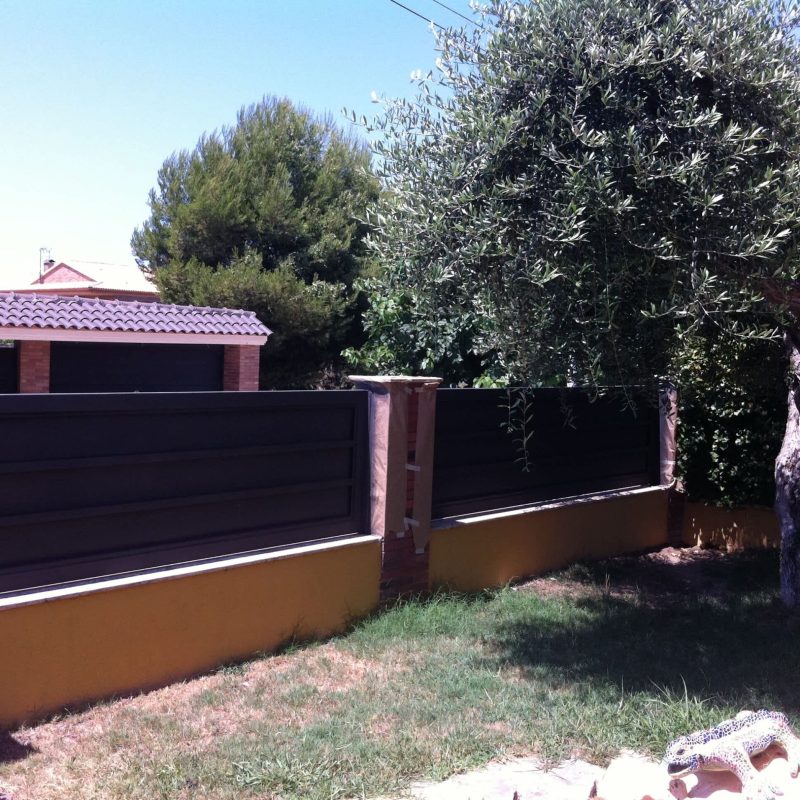 PINTADO DE VALLAS METALICAS CALAFELL